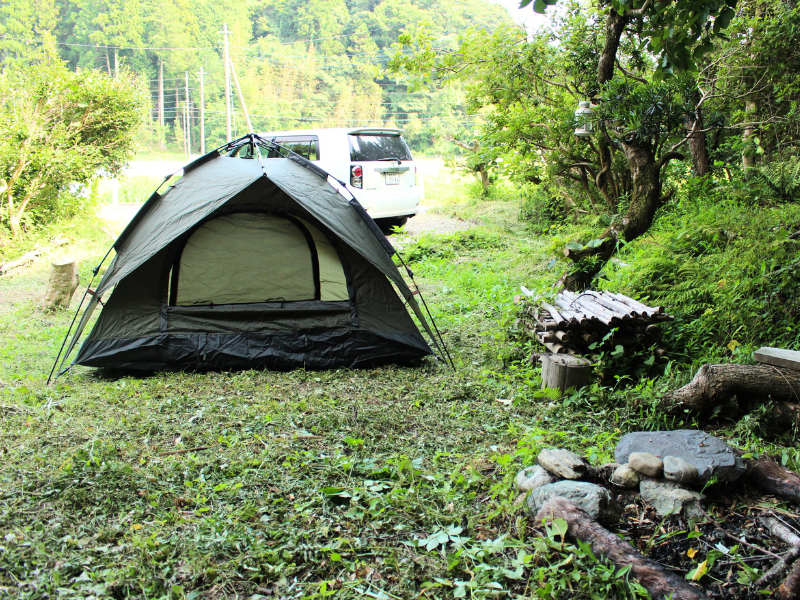 キャンプサイト